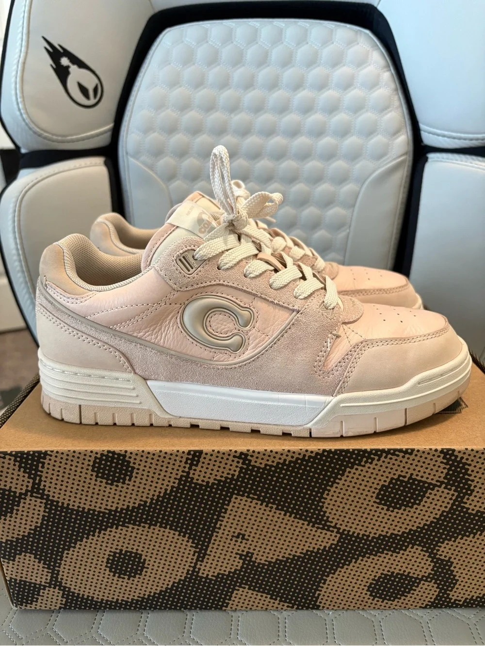 COACH Soho Sneaker in Blush Pink